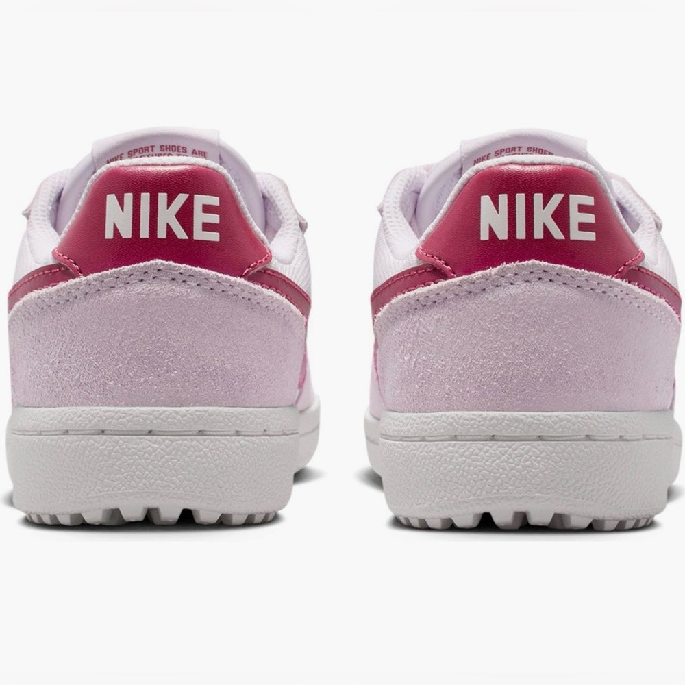 NEW! Nike Little Kids Light violet Sneakers with Magenta Swoosh SIZE 2 - Picture 5 of 11